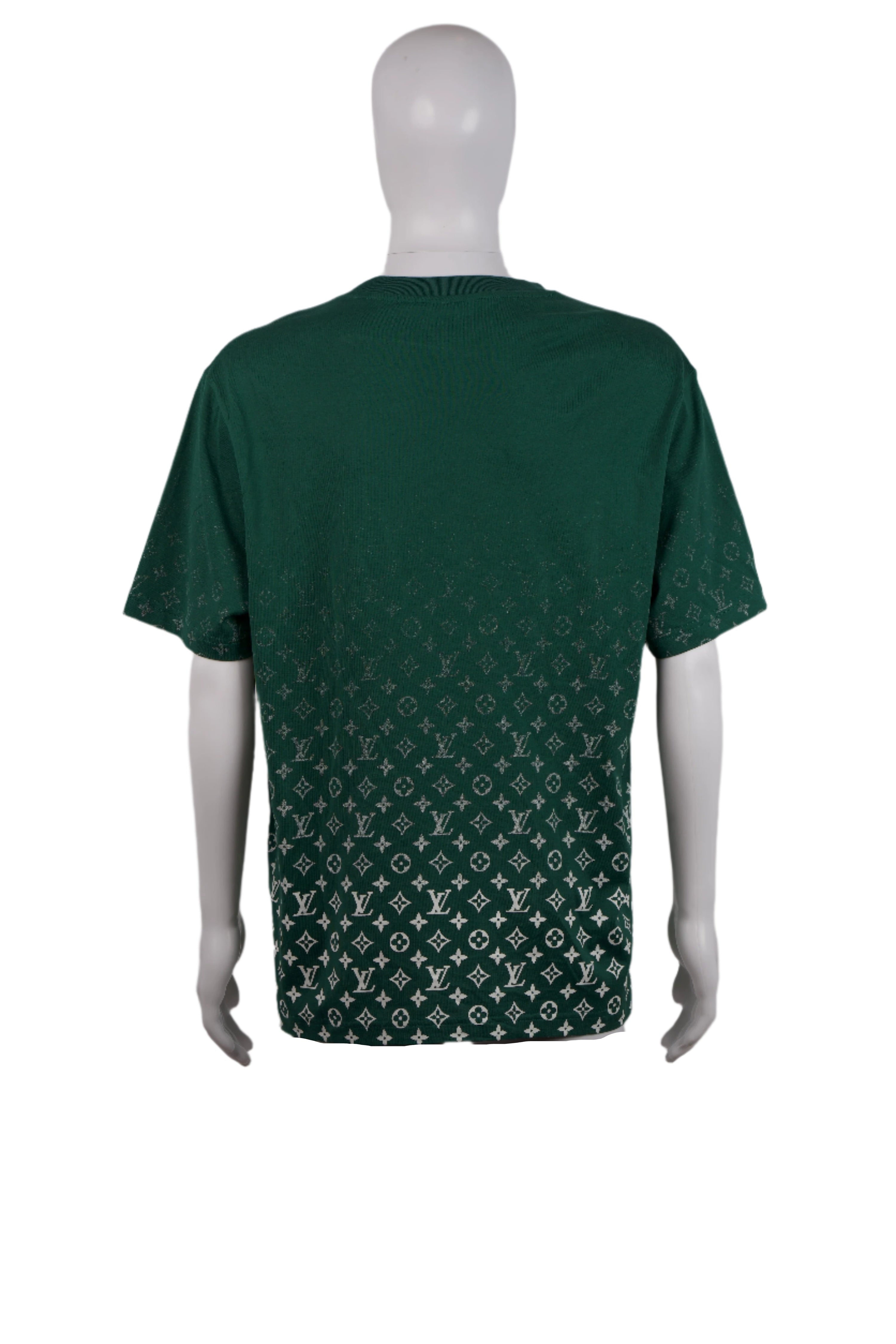 LV GREEN LOGO T-SHIRT