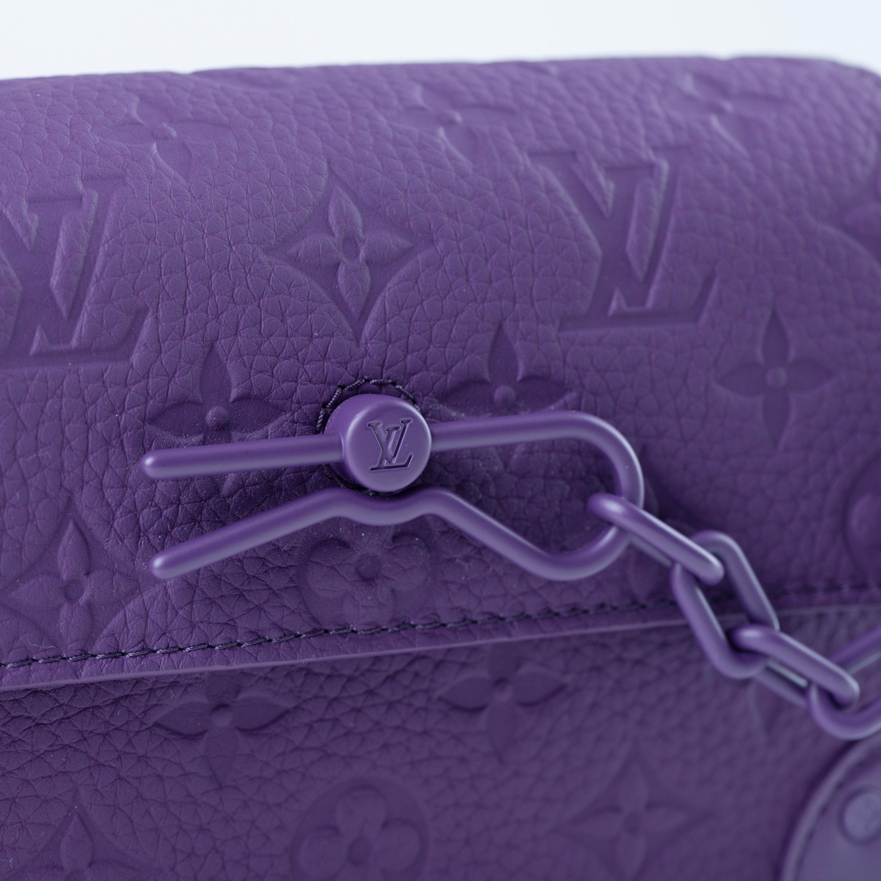 LOUIS VUITTON PURPLE STEAMER