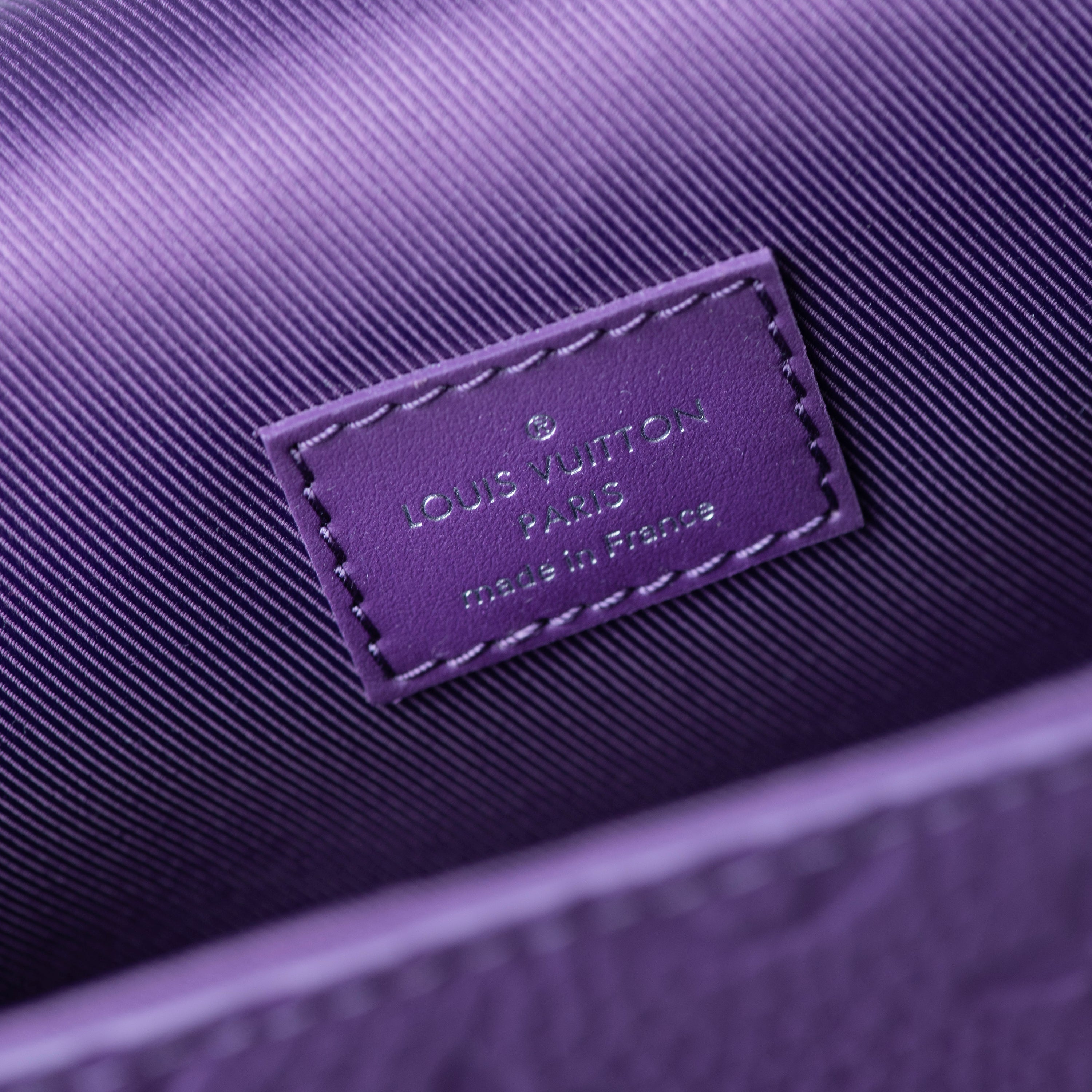 LOUIS VUITTON PURPLE STEAMER