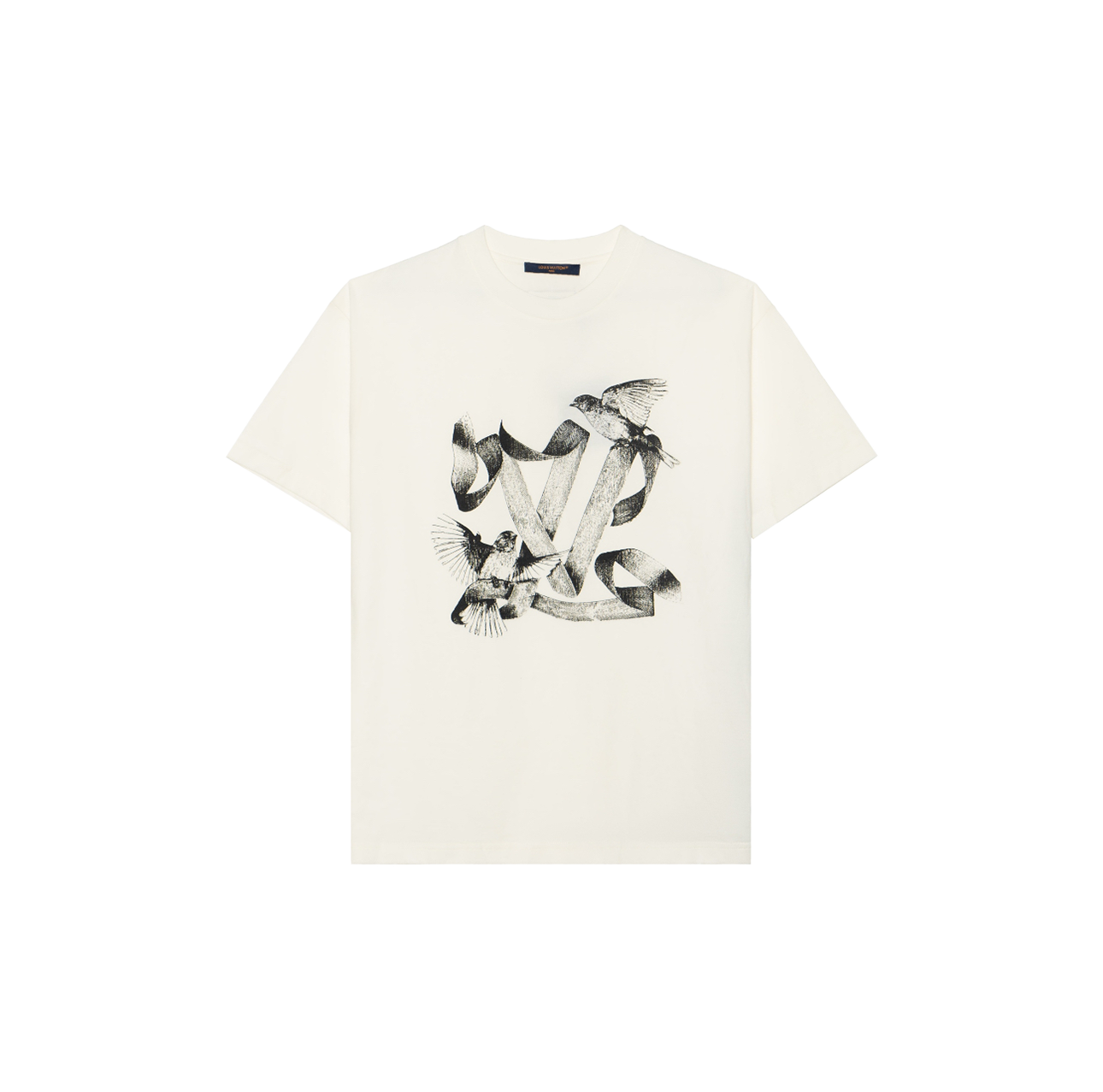 LOUIS VUITTON PRINTED COTTON T-SHIRT