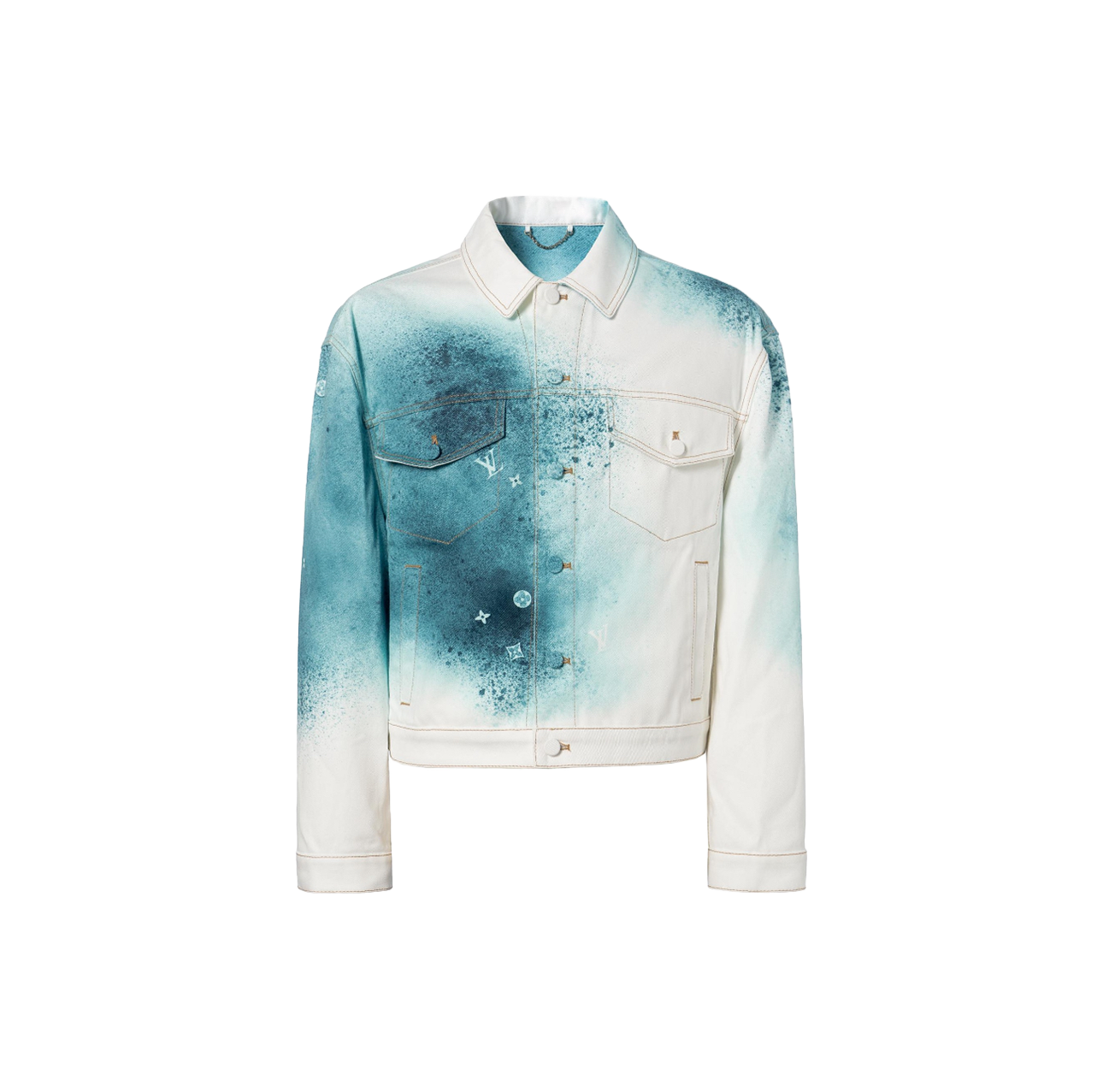 LV SPRAY DENIM JACKET