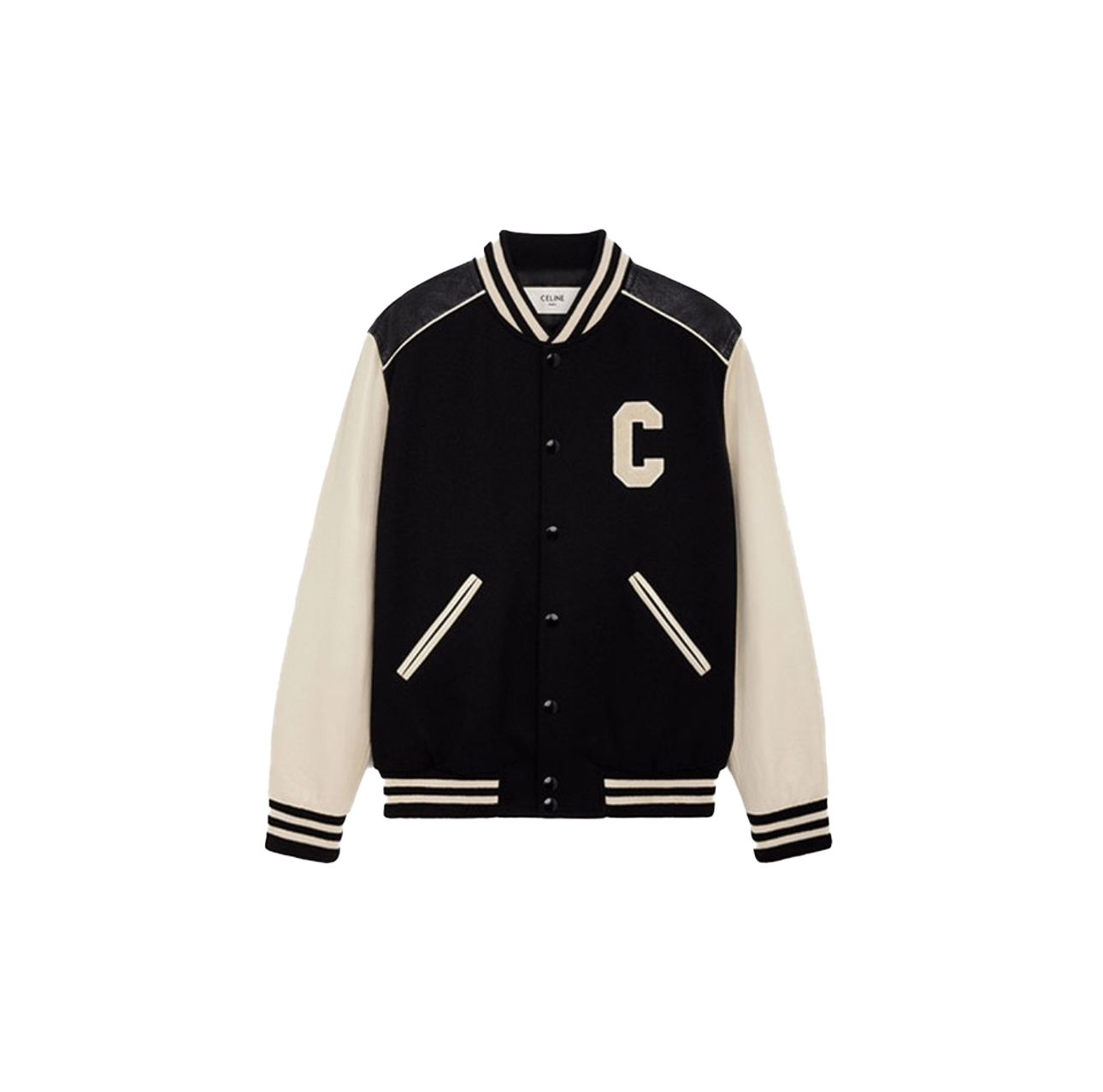 CELINE VARSITY-INSPIRED JACKET