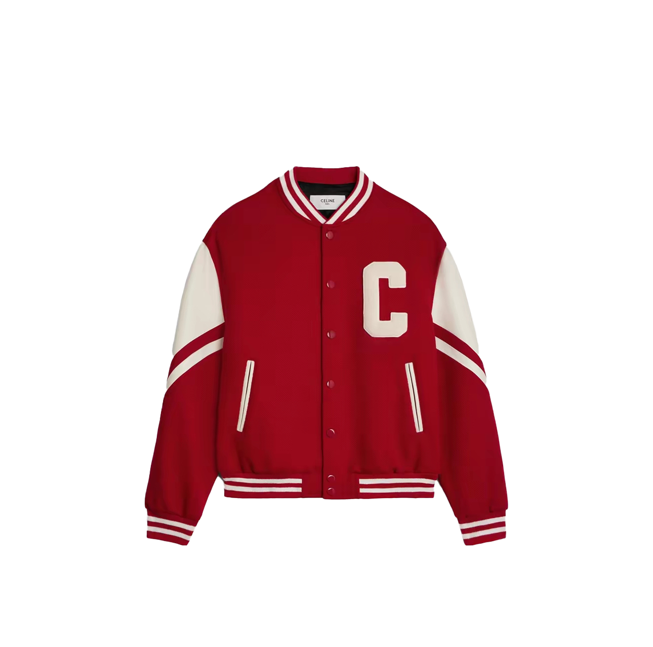 CELINE VARSITY-INSPIRED JACKET