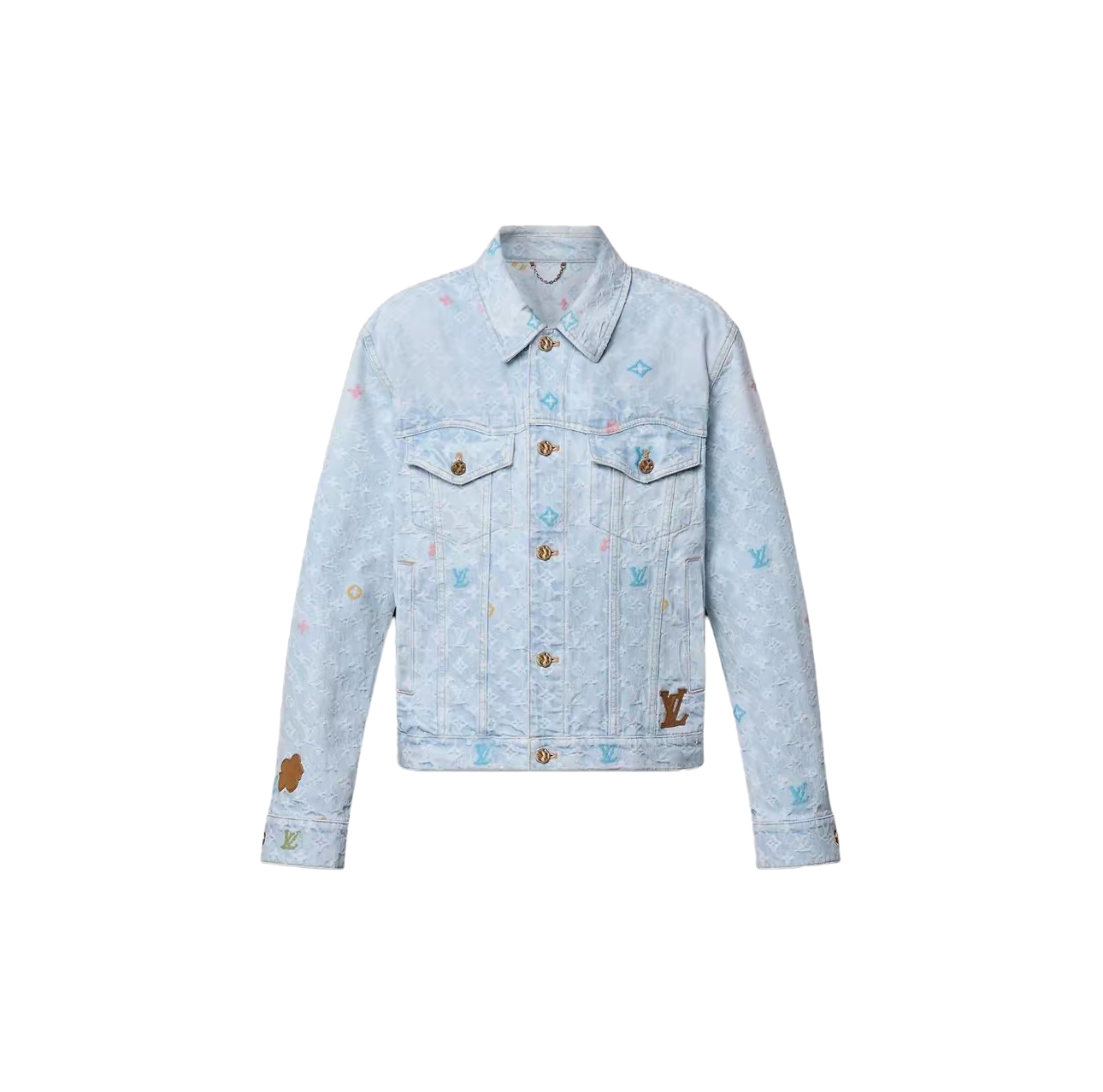 LOUIS VUITTON MONOGRAM DENIM JACKET