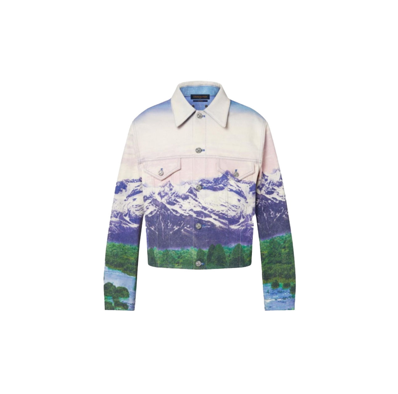 LOUIS VUITTON LANDSCAPE DENIM JACKET