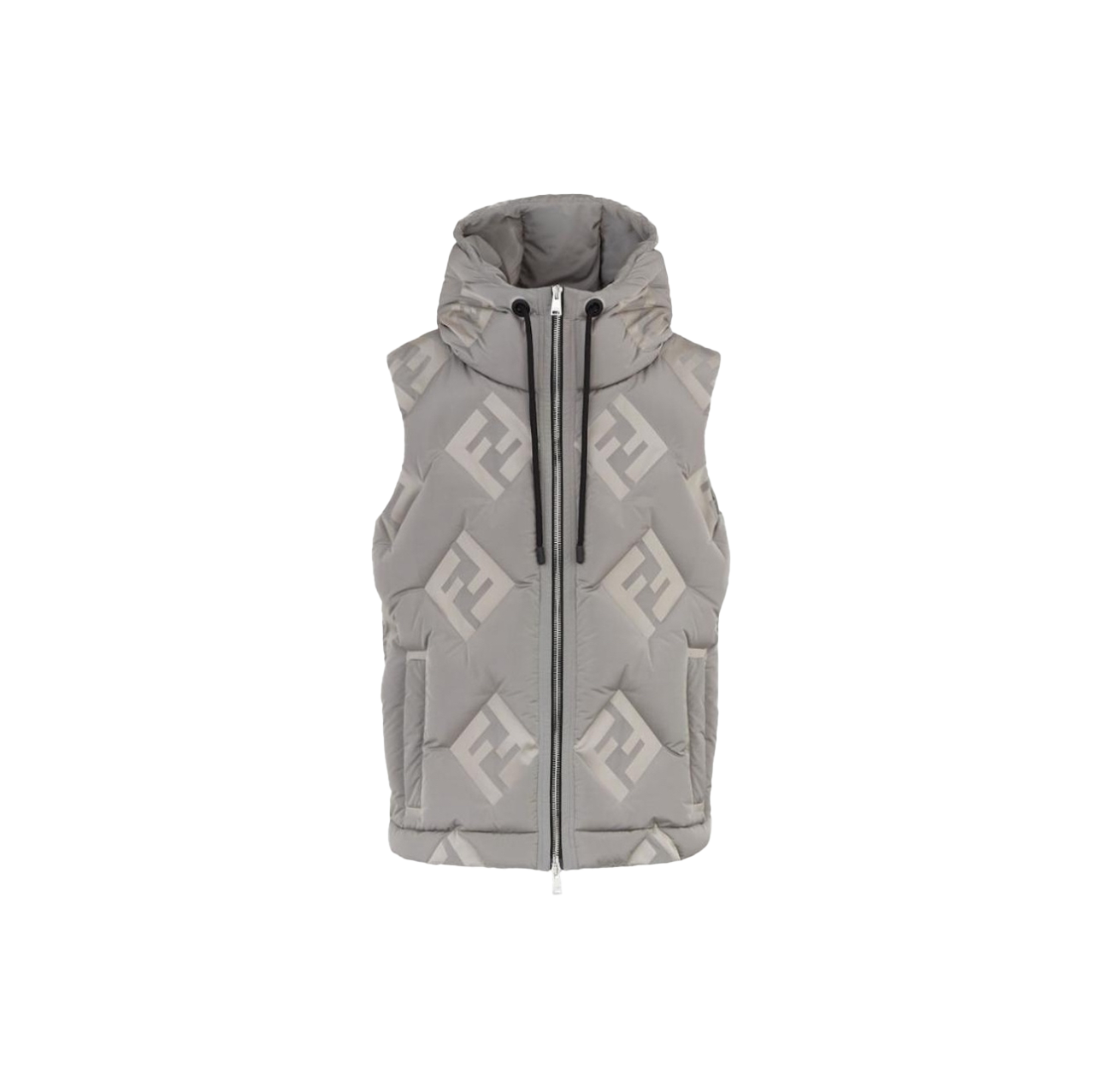 FENDI GREY DOWN VEST