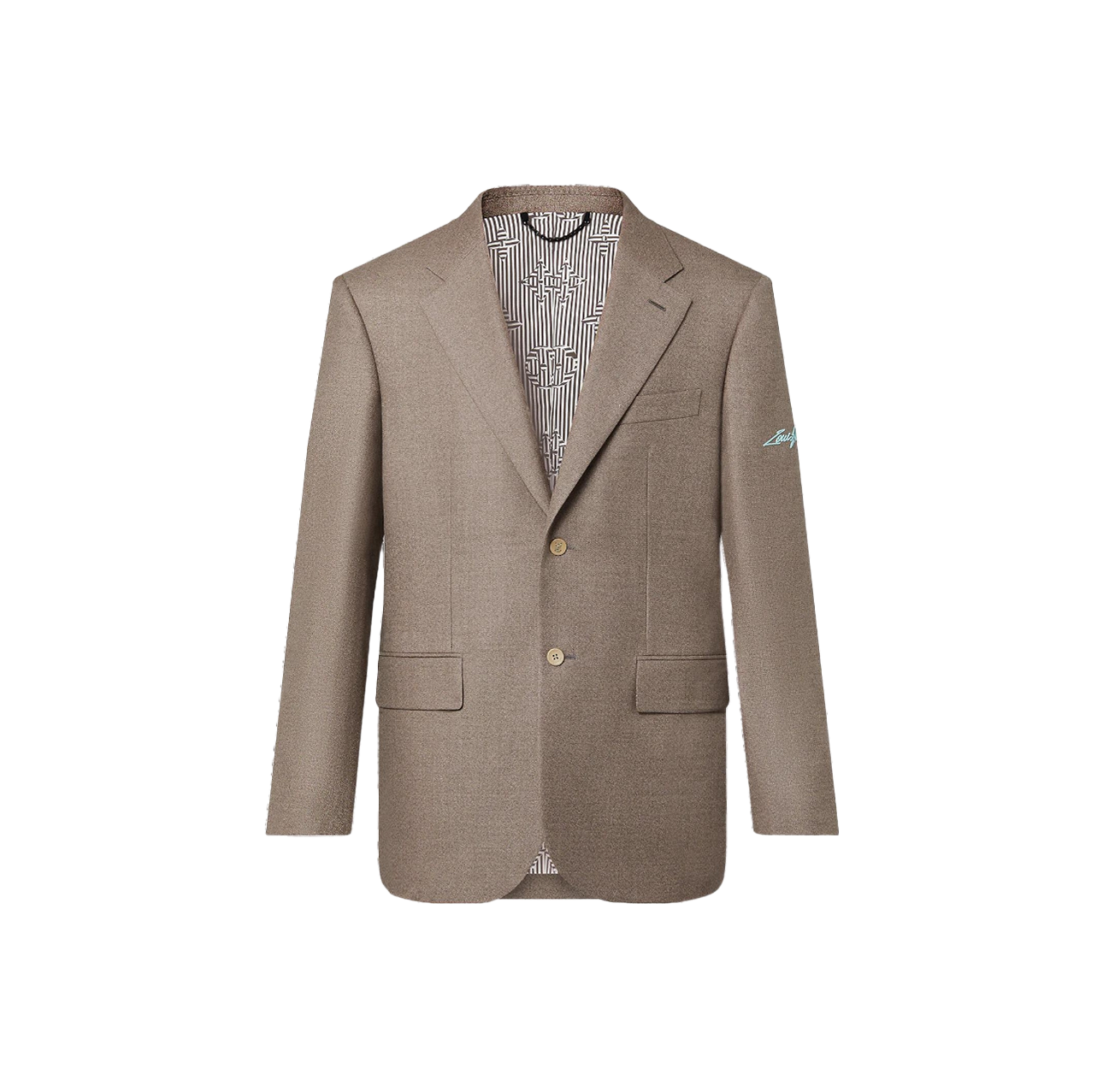 LOUIS VUITTON BROWN BLAZER