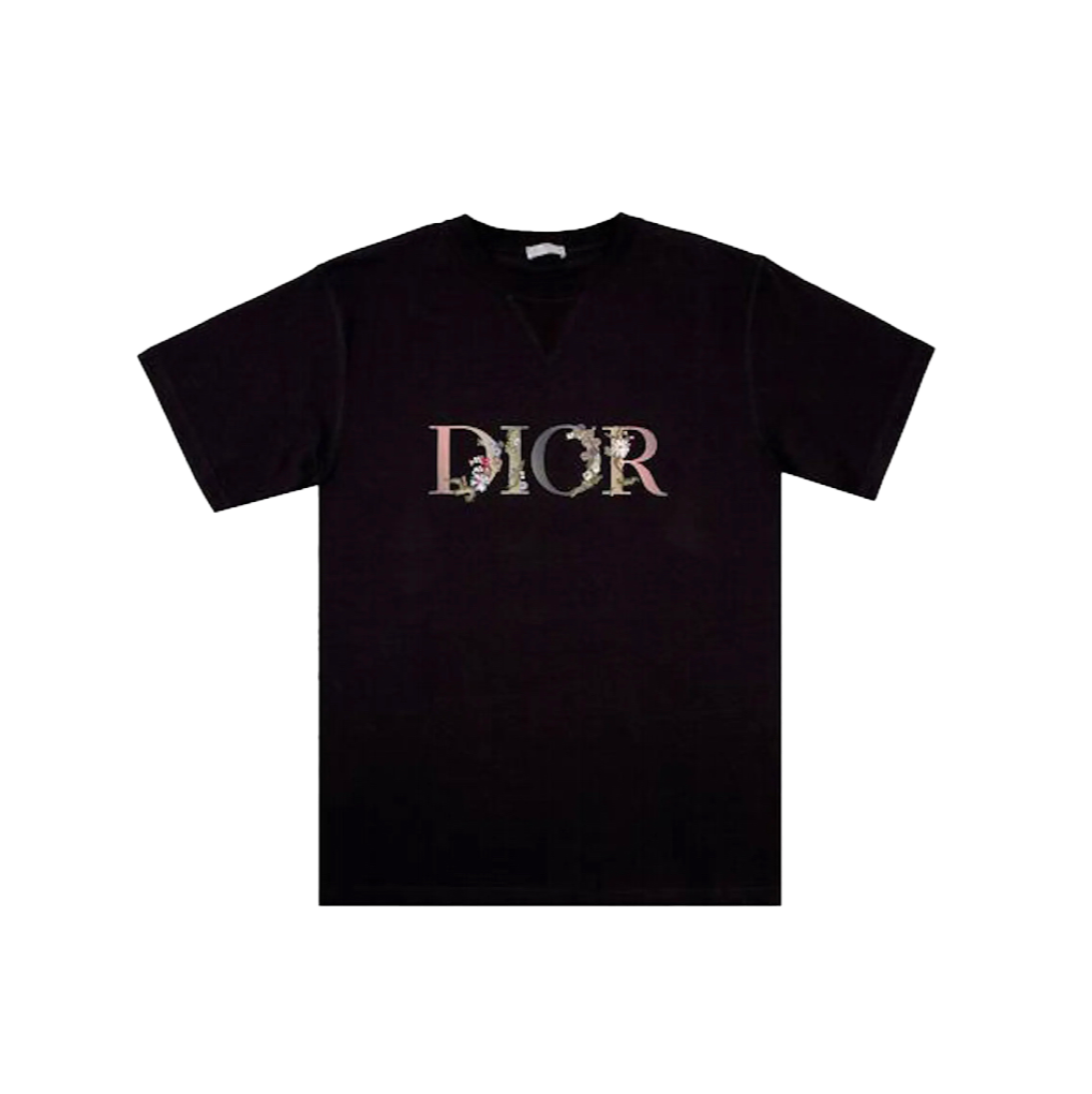 DIOR MULTI COLOUR LOGO T-SHIRT