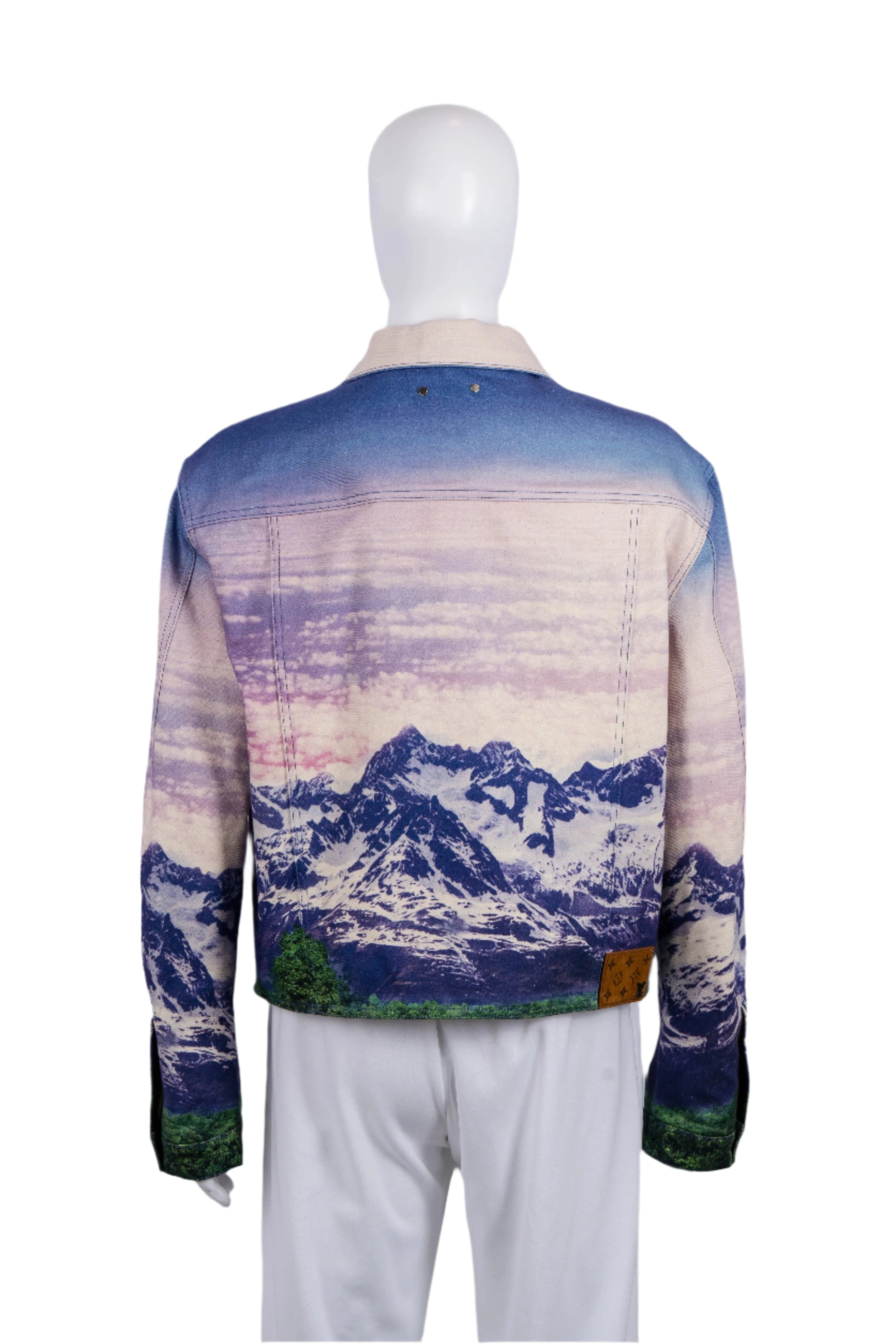 LOUIS VUITTON LANDSCAPE DENIM JACKET