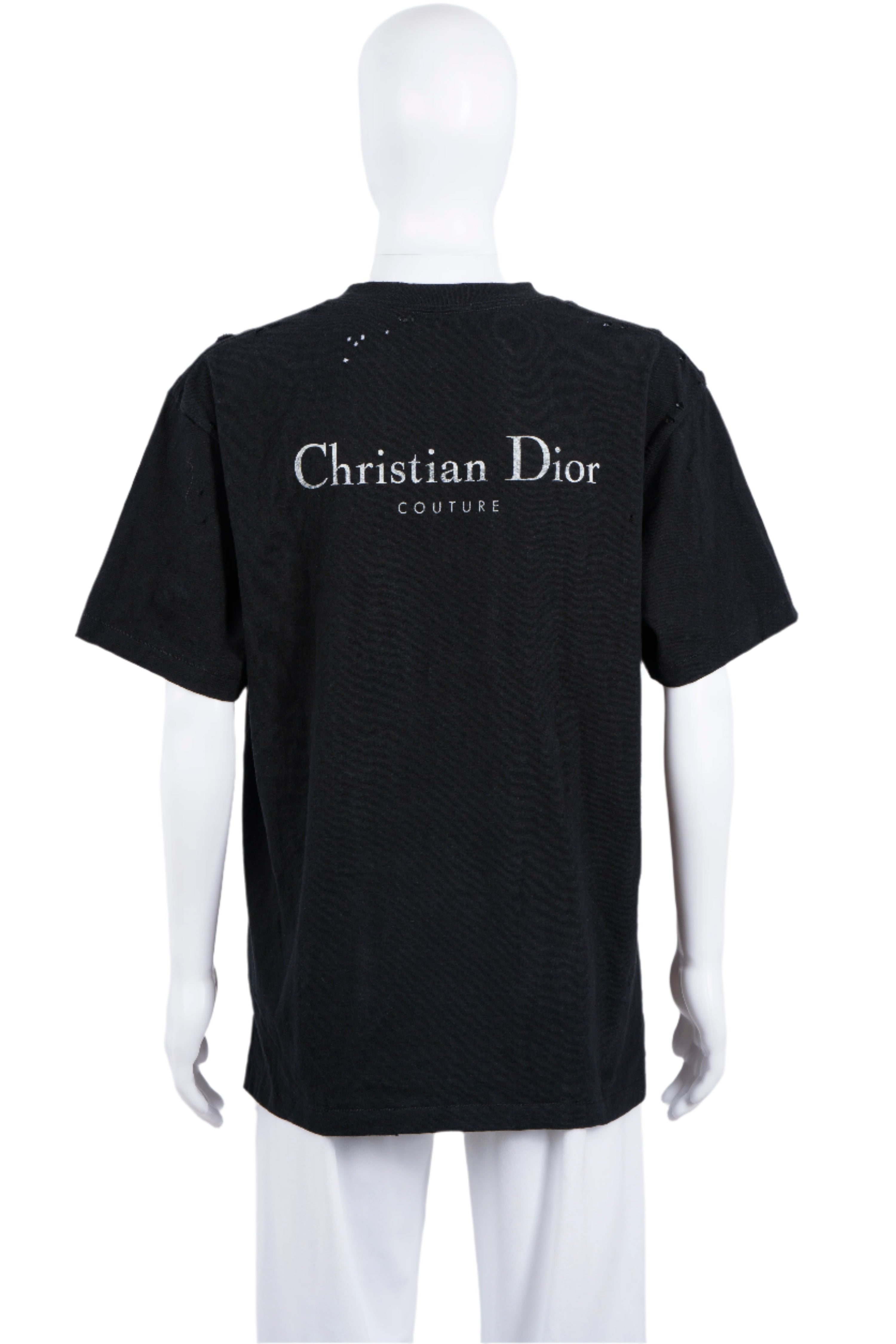 DIOR LOGO DESTORY T-SHIRT