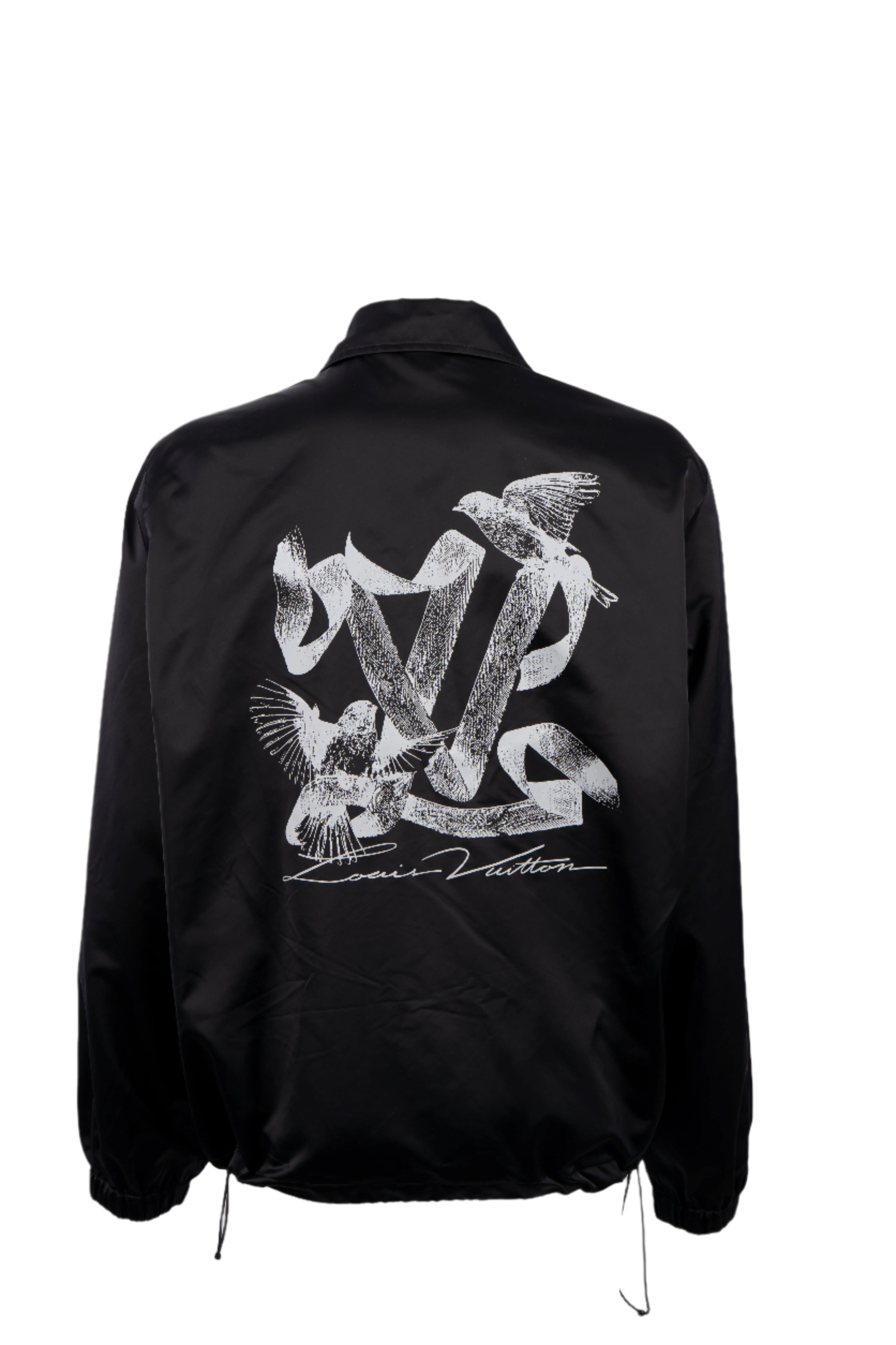 LOUIS VUITTON LOGO LETTER EMBROIDERED JACKET